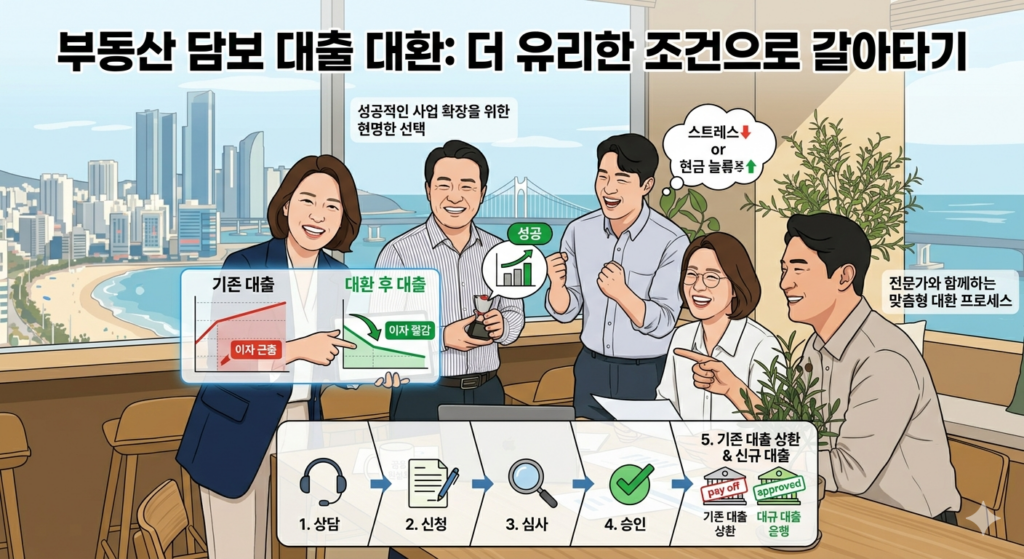 사업자 부동산 담보대출 대환
