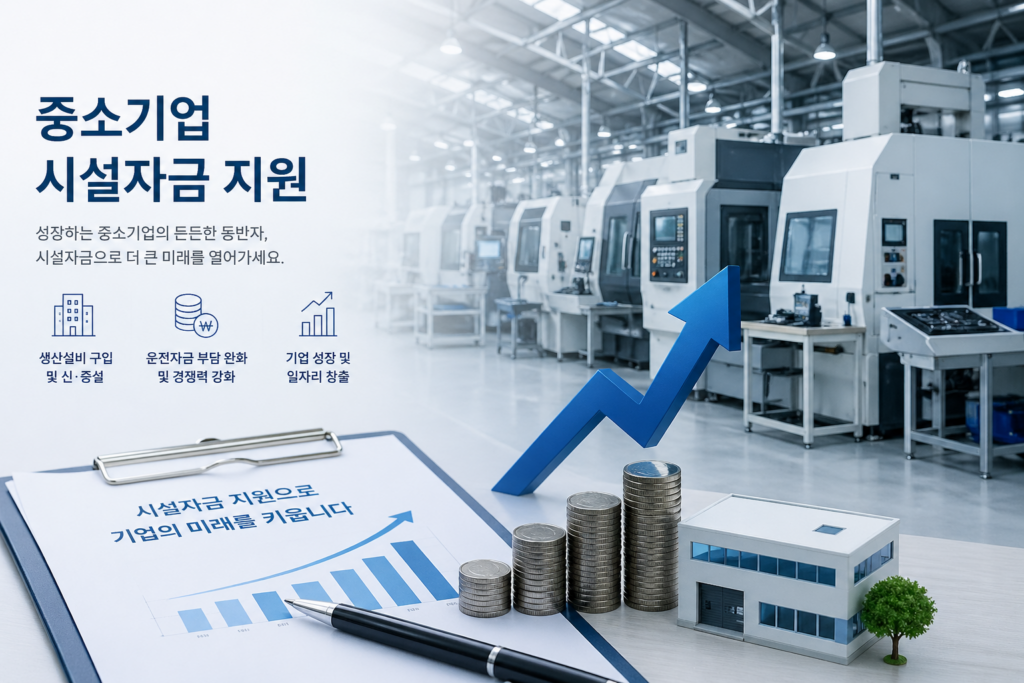 중소기업 시설자금 대출
